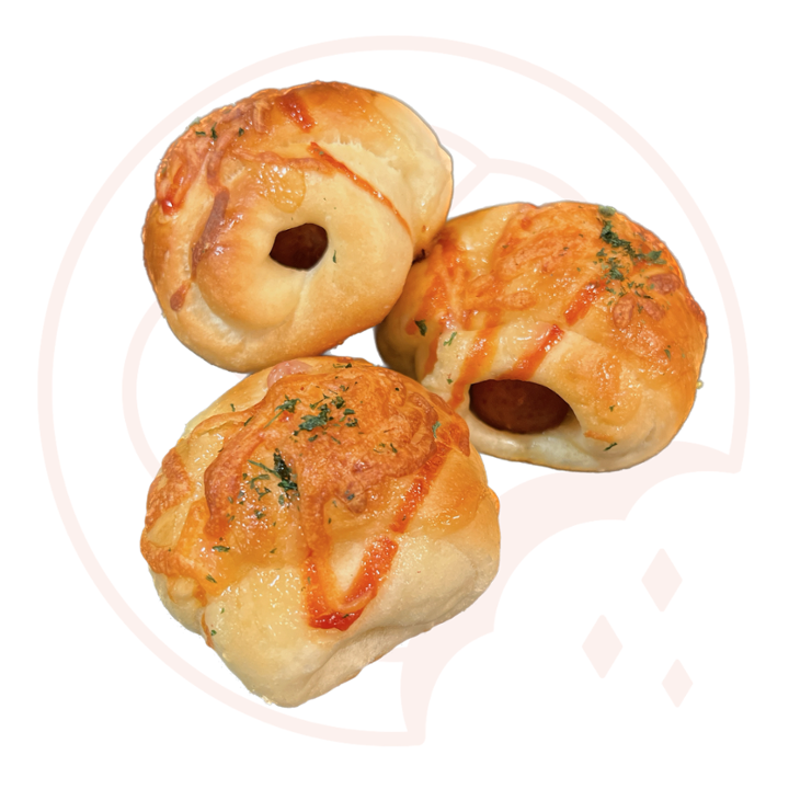 B20 - Mini Hot Dog Bun (Pack of 3) 小熱狗(3入)