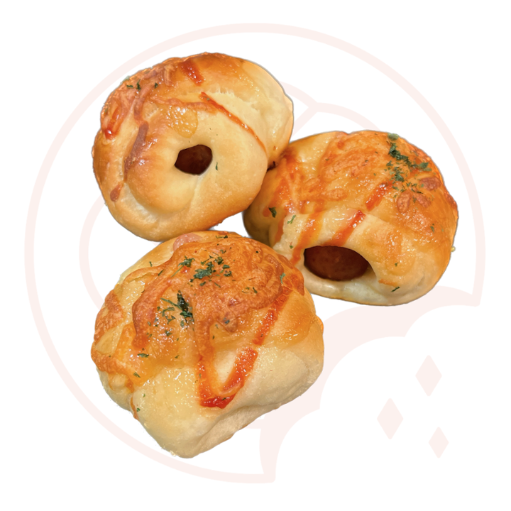 B19 - Mini Hot Dog Bun (Pack of 3) 小熱狗(3入)