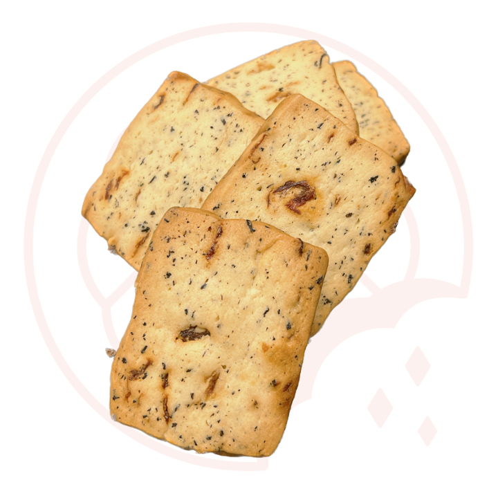 CM5 - Lychee Black Tea Shortbread Cookies 荔枝烏龍蔓越莓餅乾