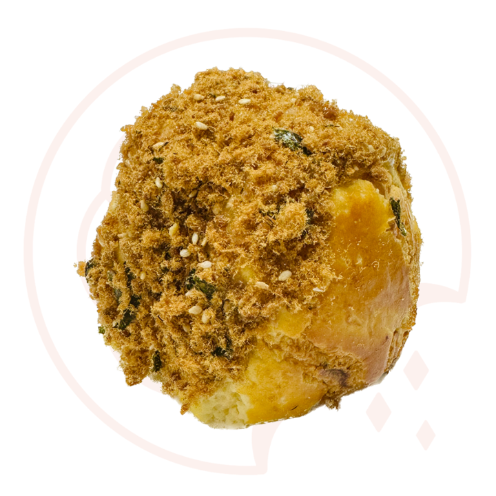 B19 - Mayo Pork Floss Bolo Bun 海苔肉鬆菠蘿夾心