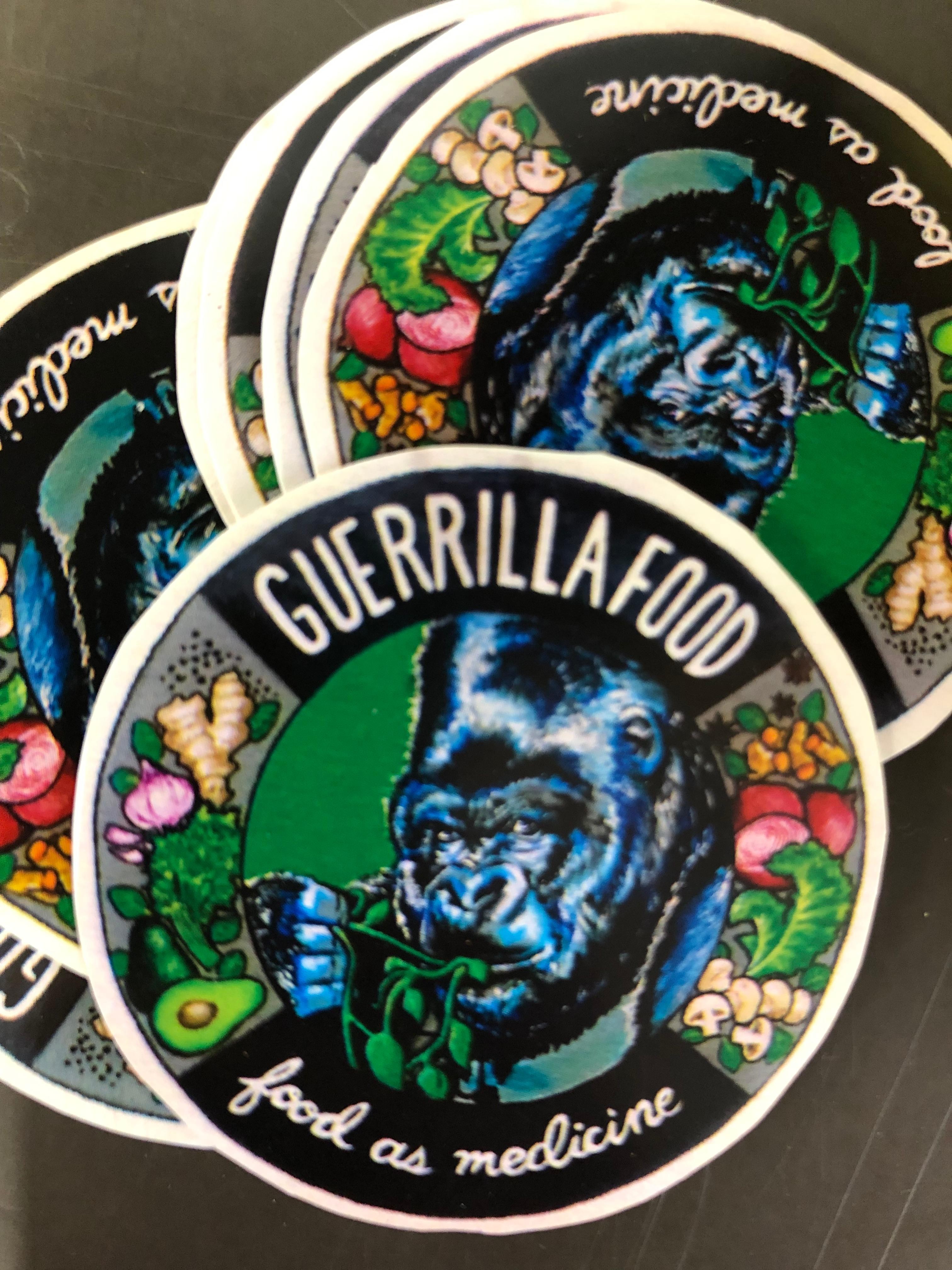 Guerrilla Food Sticker