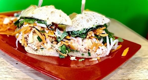 Wild Salmon Bahn Mi