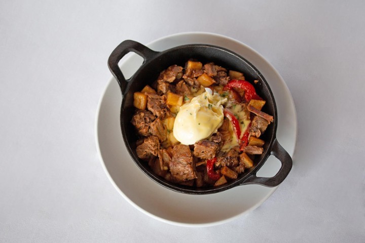 Slow- Roasted Brisket Skillet