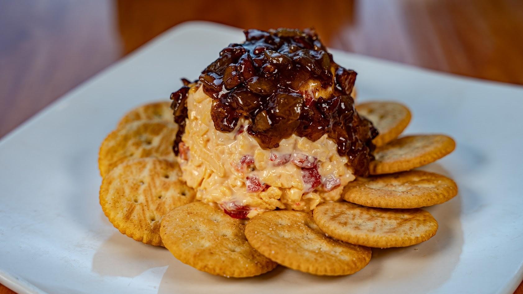 Pimiento Cheese and Crackers