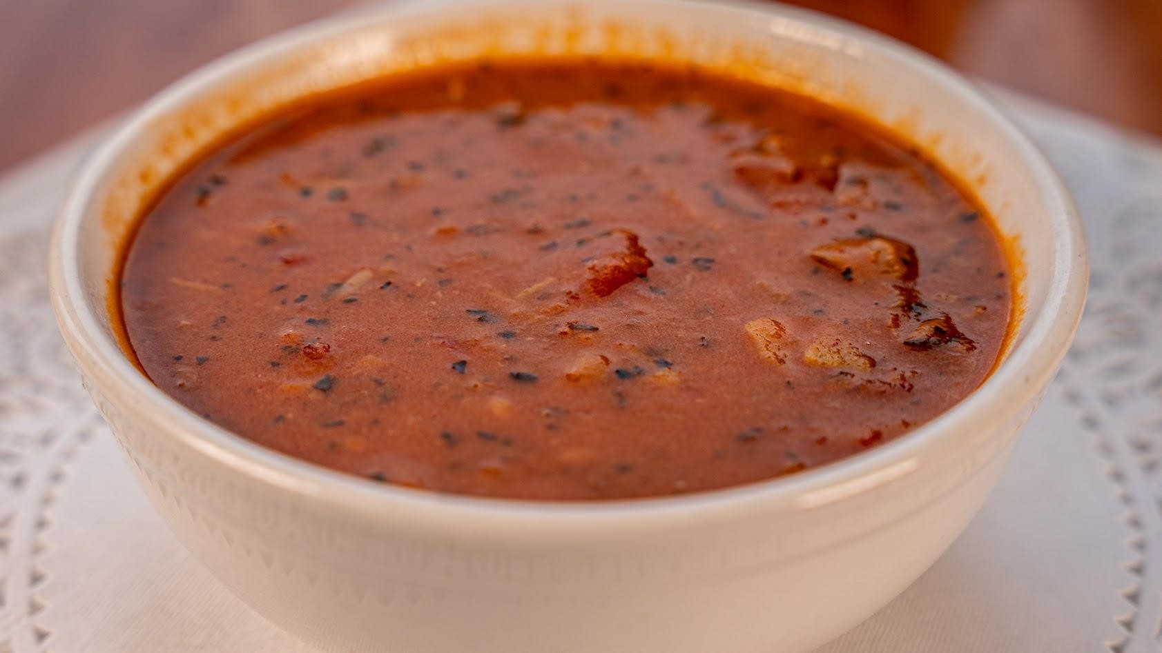 Tomato Artichoke Soup (bowl)