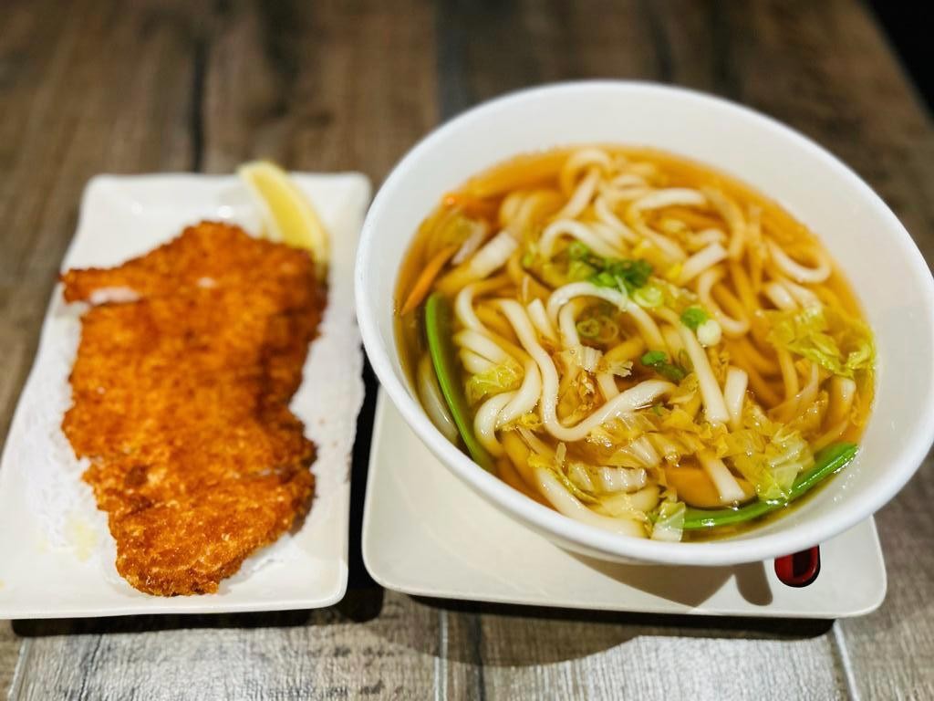 Katsu Udon in Soup