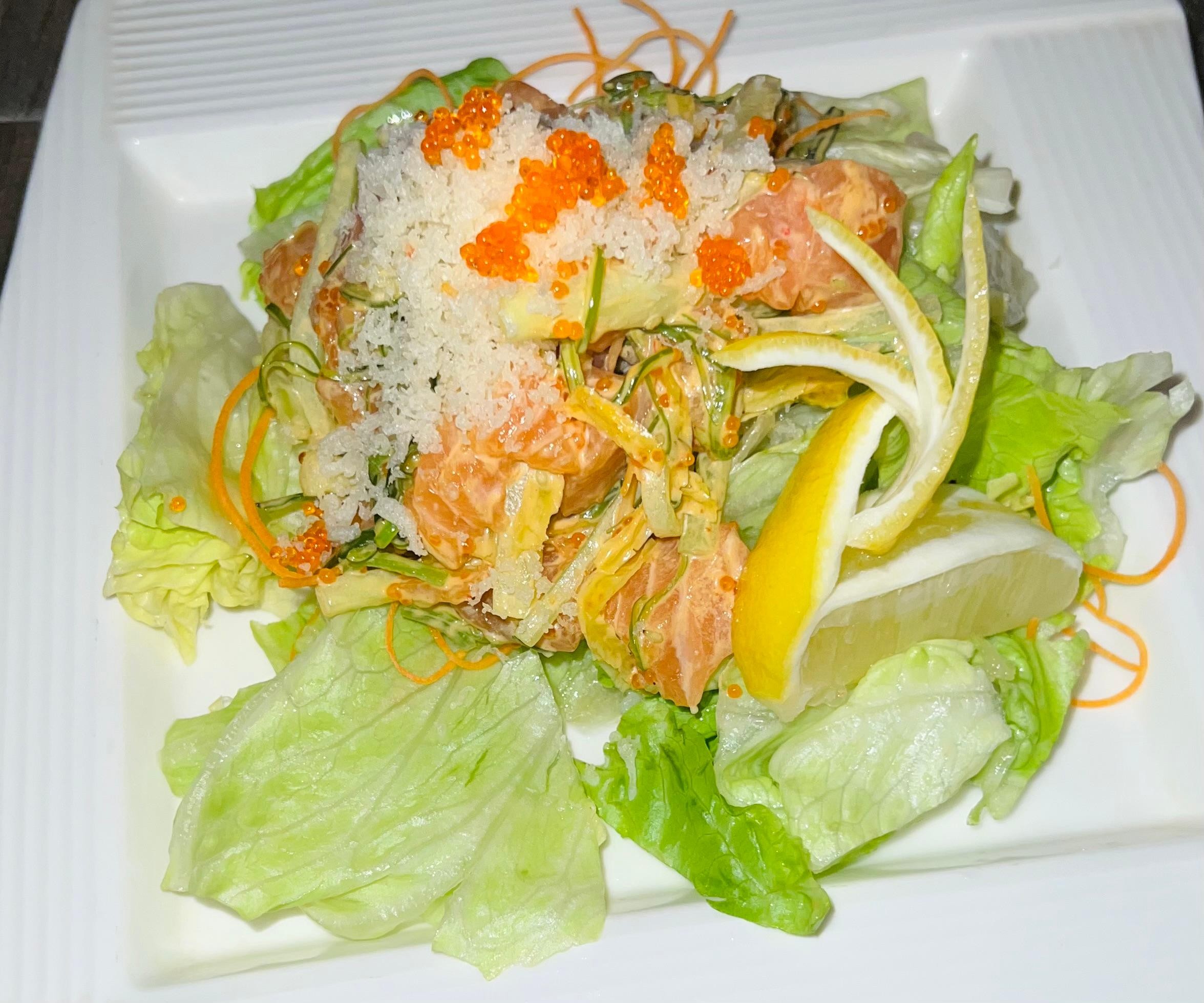 Spicy Tuna or Salmon Salad