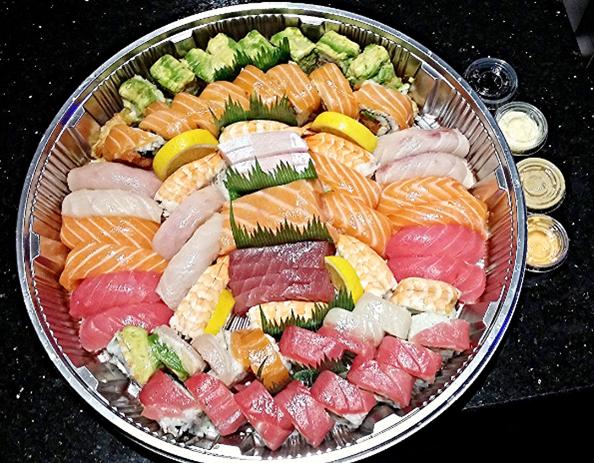 Catering Platter E (Sushi, Sashimi & Roll Platter)