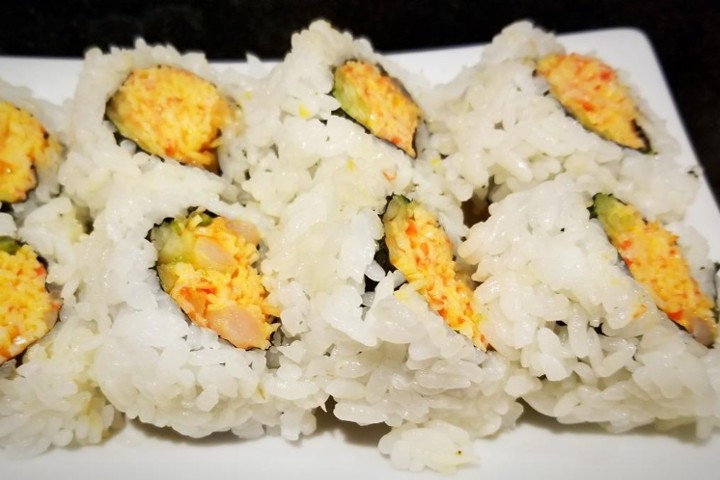 Spicy Shrimp & Crab Cut Roll