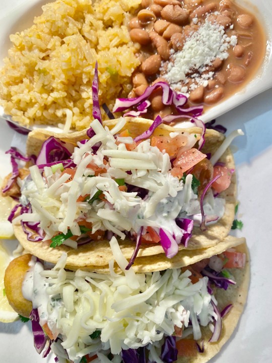 Fish Tacos Plate