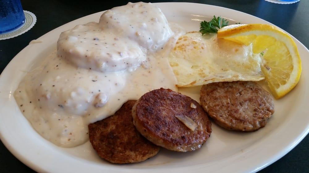 One Biscuit with Sausage Gravy