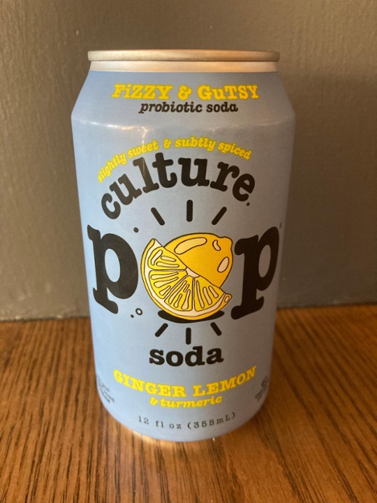 Culture Pop Ginger Lemon Soda