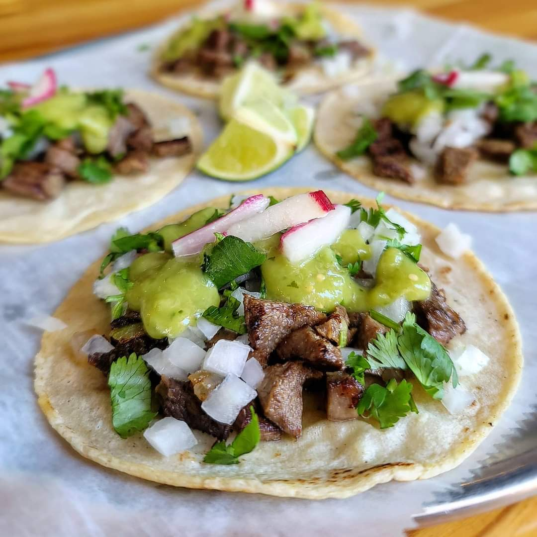 Lengua/Beef Tongue Tacos