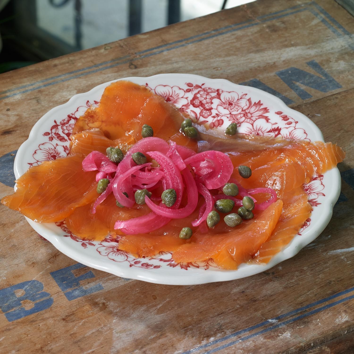 House-Cured Salmon side portion