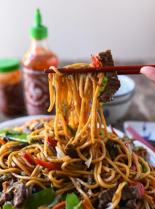 Lo Mein, Beef