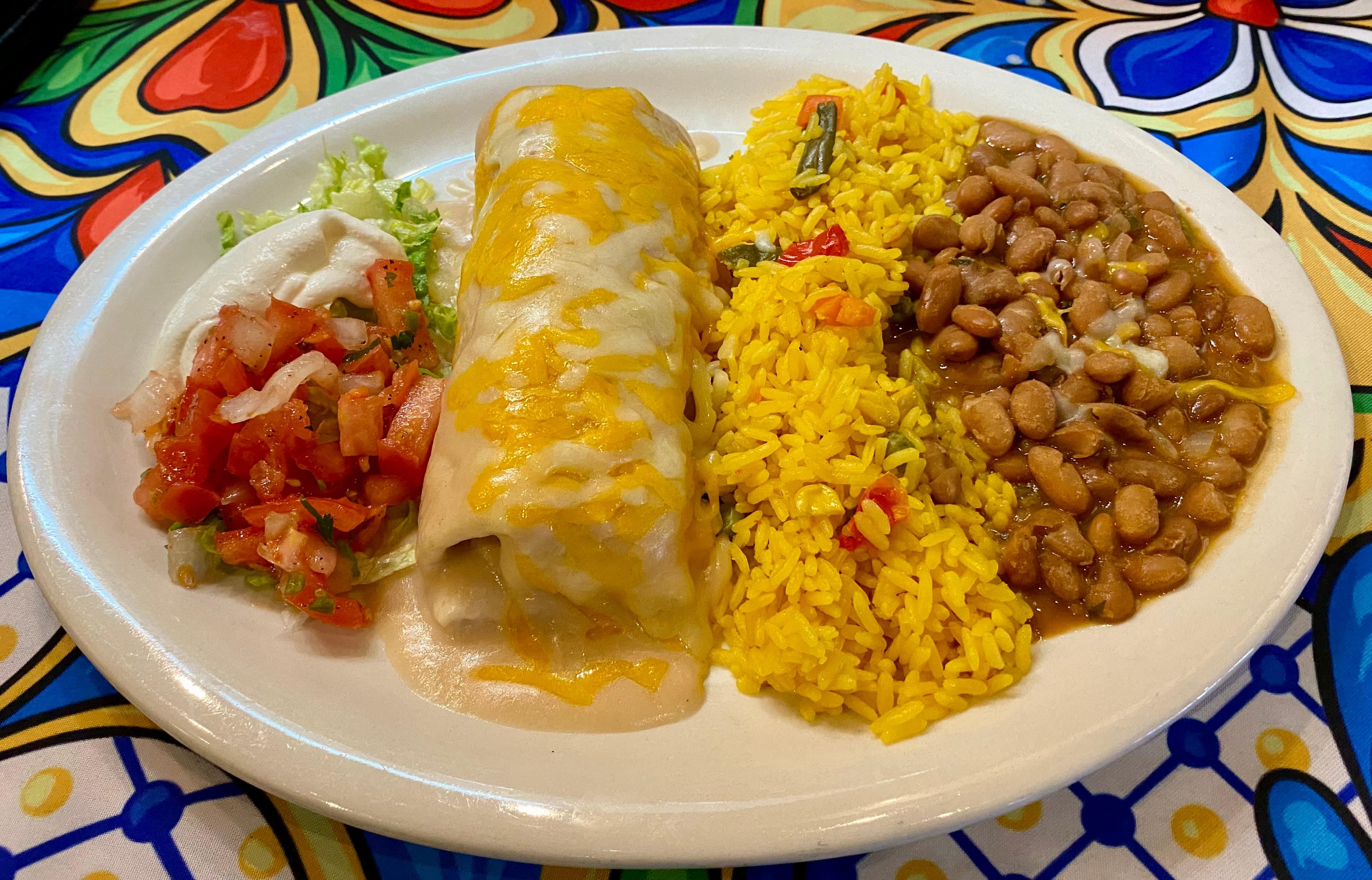 SEAFOOD BURRITO