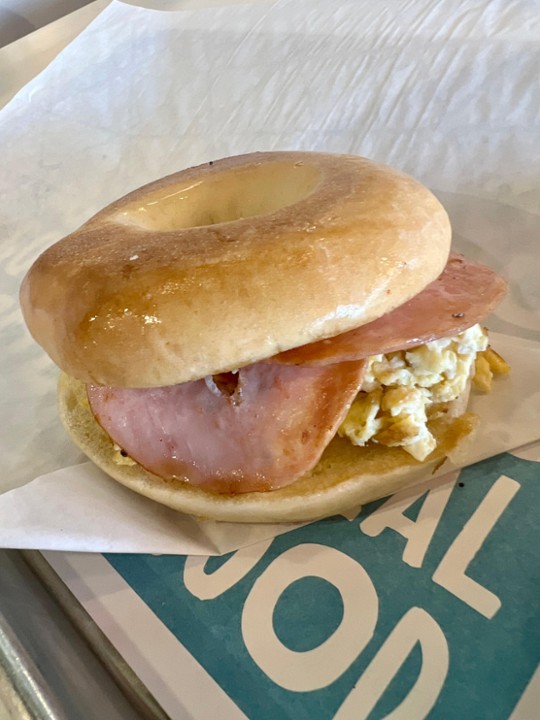 Ham & Egg Bagel