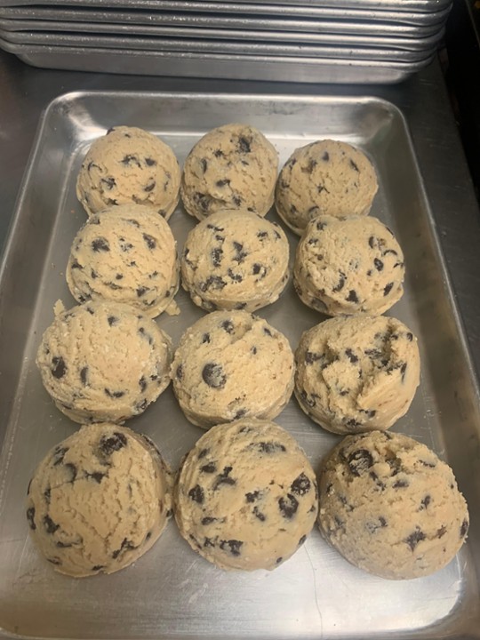 Dozen Frozen Gluten-Free CH2 Cookie Dough Balls