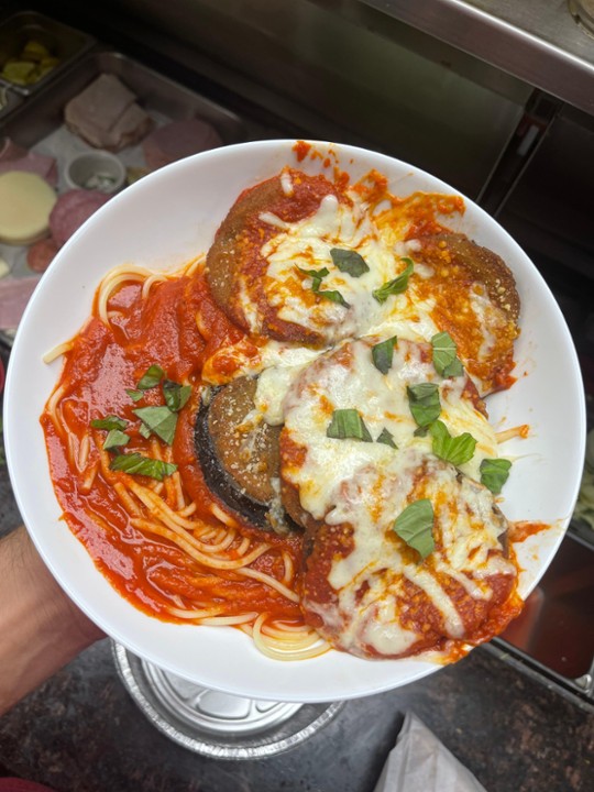 Eggplant Parmigiana DInner