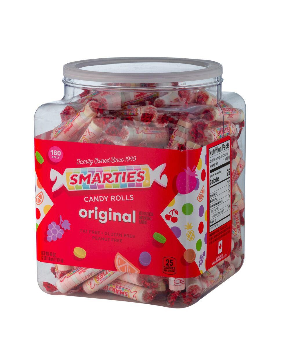Smarties Hard Candy Assorted Flavors
