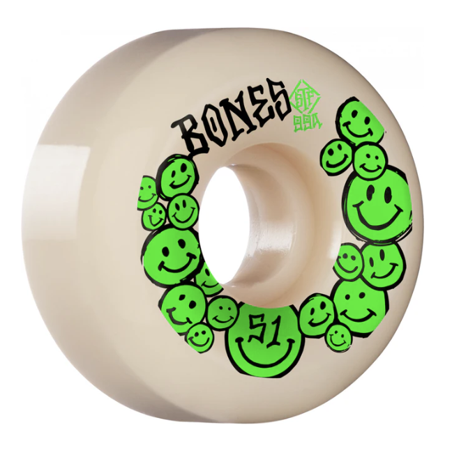 BONES Wheels HAPPINESS 52MM (PIZZANISTA)