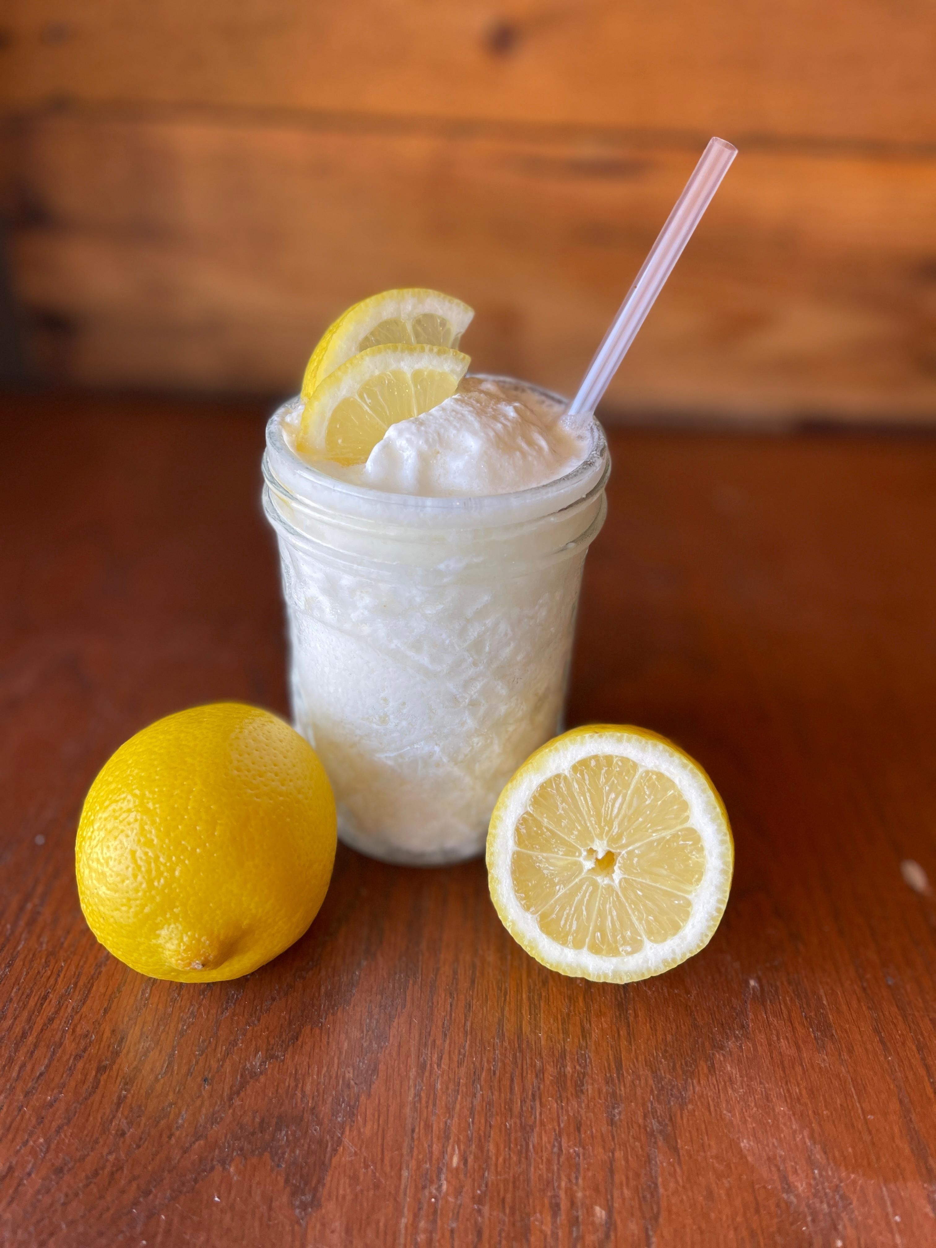 Creamy frozen lemonade