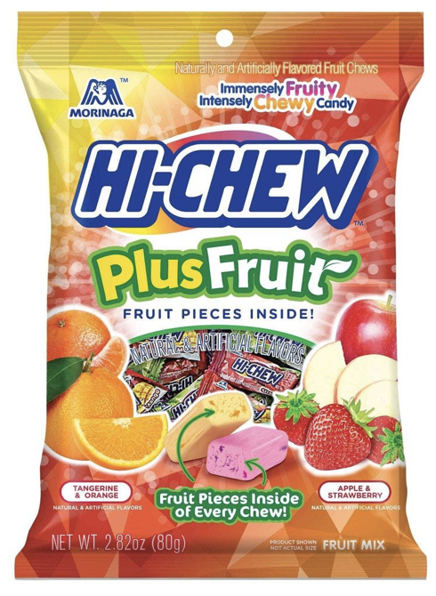 HI-CHEW PLUS FRUIT MIX BAG 2.82oz