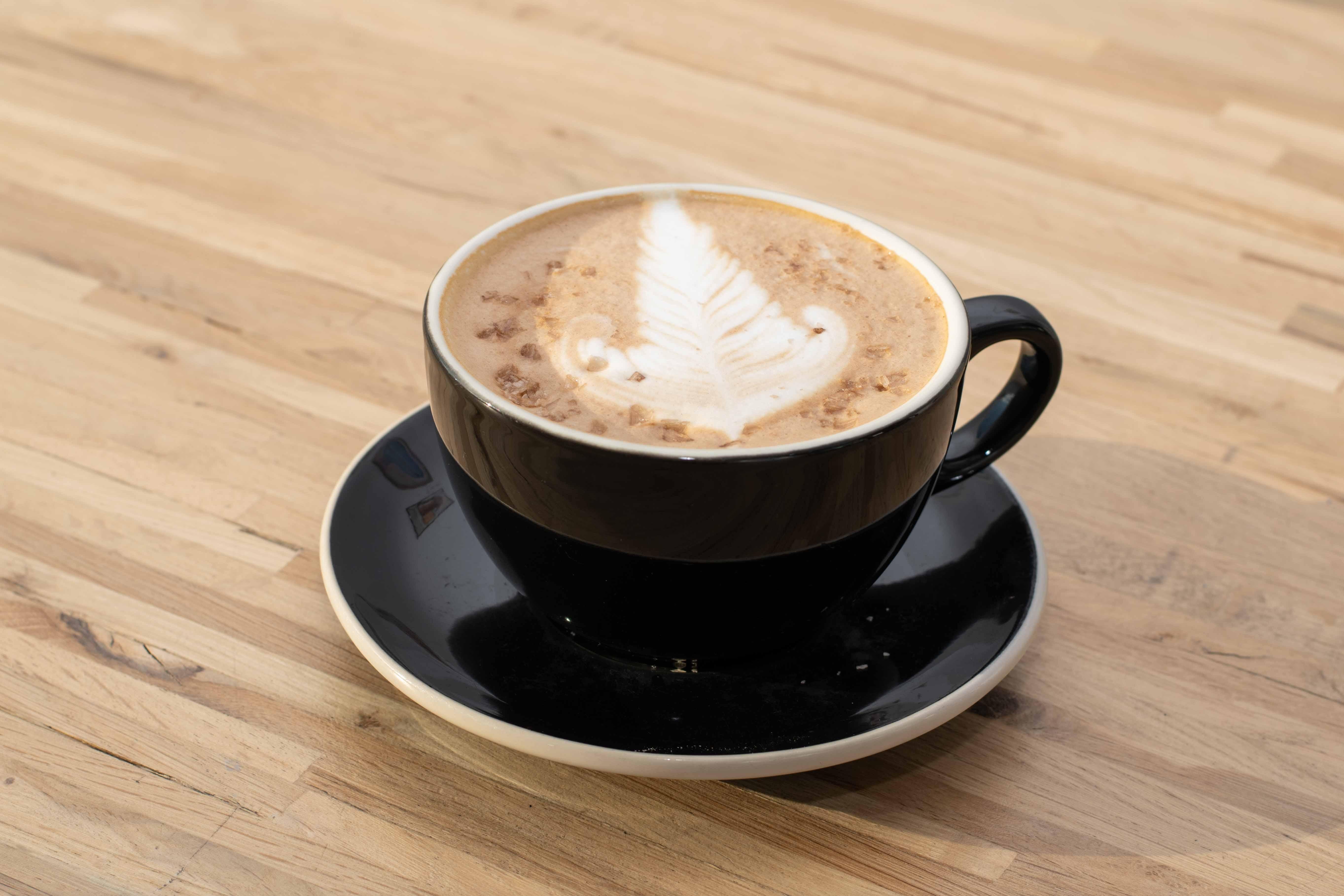 Salted Toffee Latte