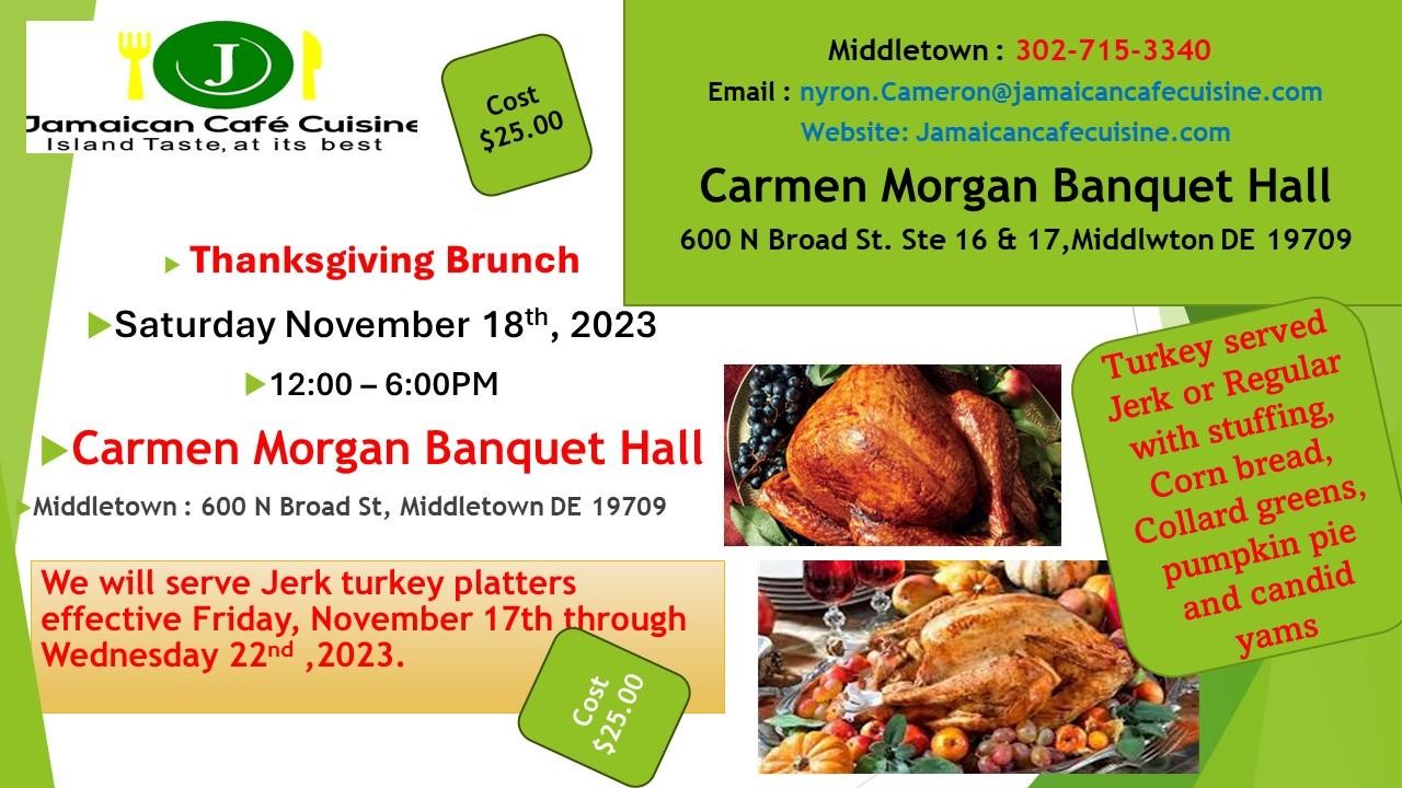 Thanksgiving Brunch