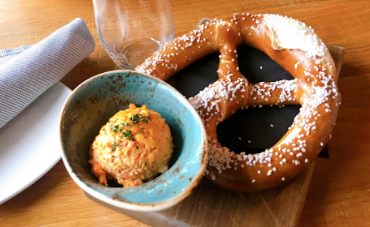 Pretzels and Pimento Cheese