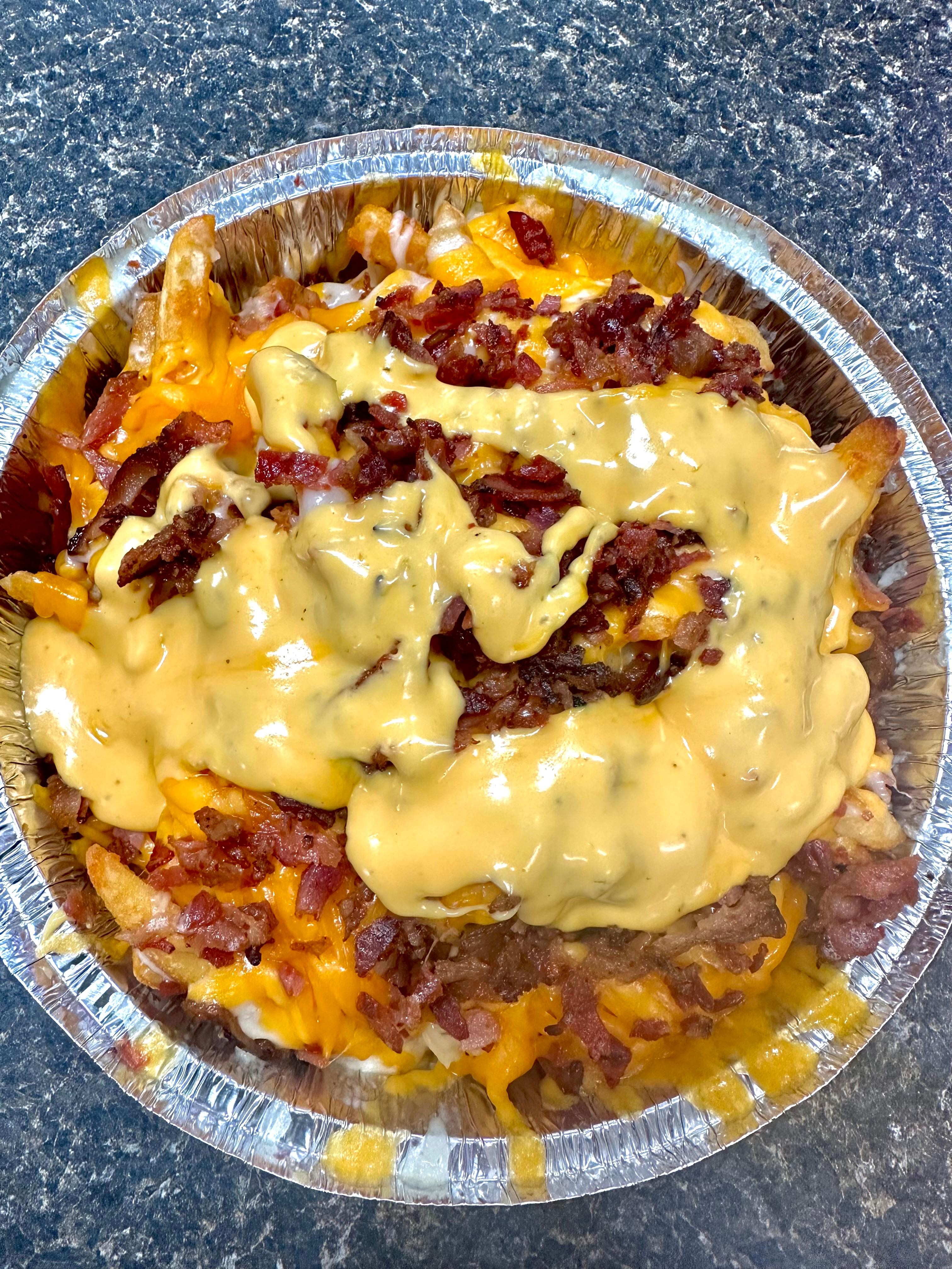 Loaded Fries With Ranch And Cheese