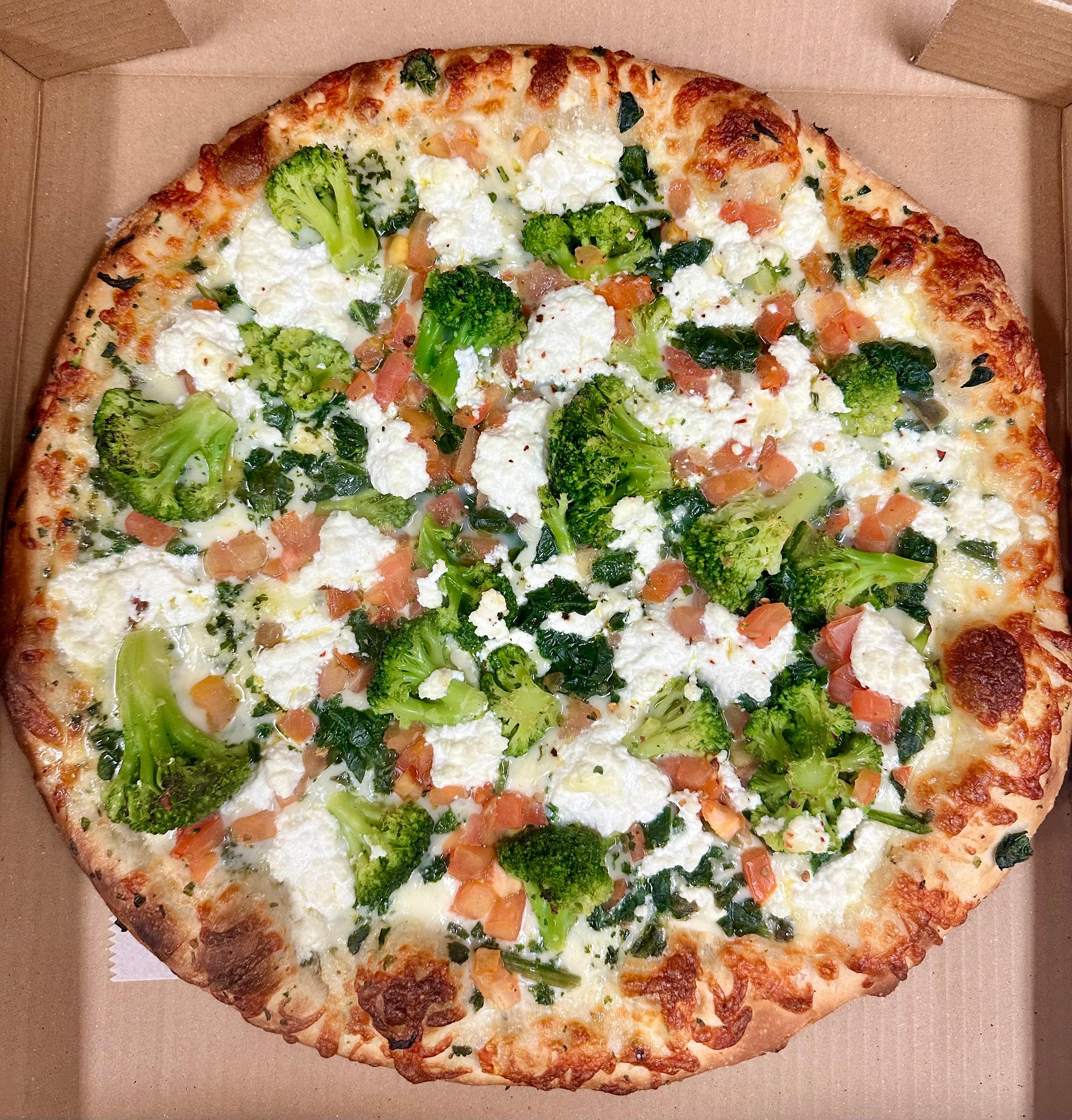 White wonder Pizza