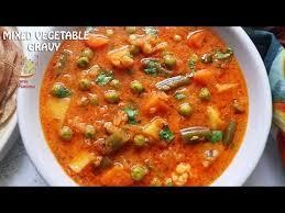 Mixed Vegetable Curry with Paneer