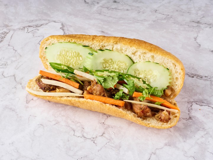 Grilled Chicken Banh Mi (ga nuong)