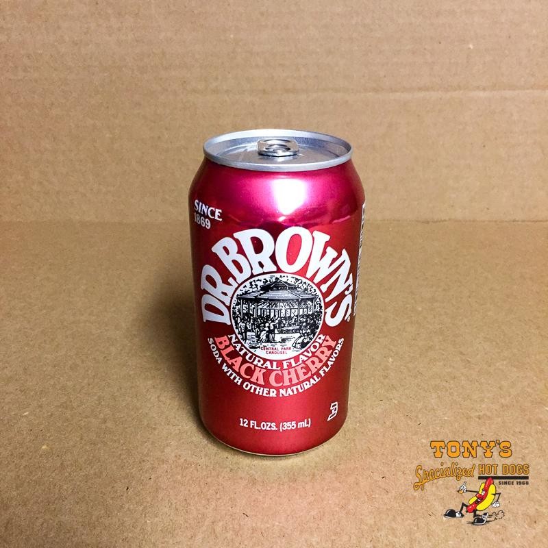 Dr. Brown Black Cherry Can