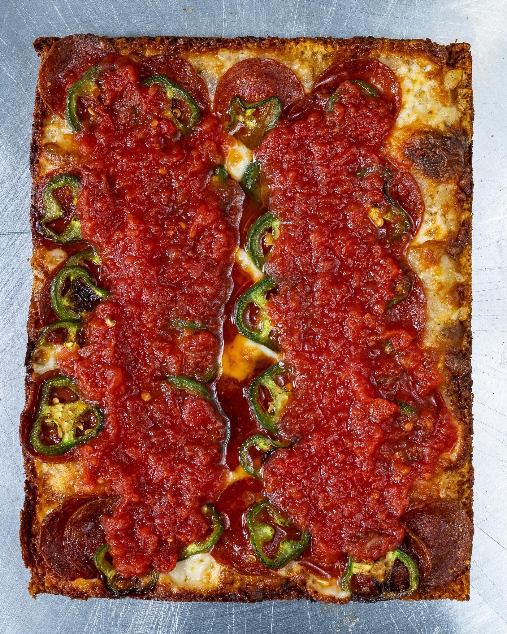 DT Pepperoni and Fresh Jalapeno Small