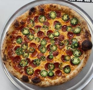 NY Pepperoni and Fresh Jalapeño Large