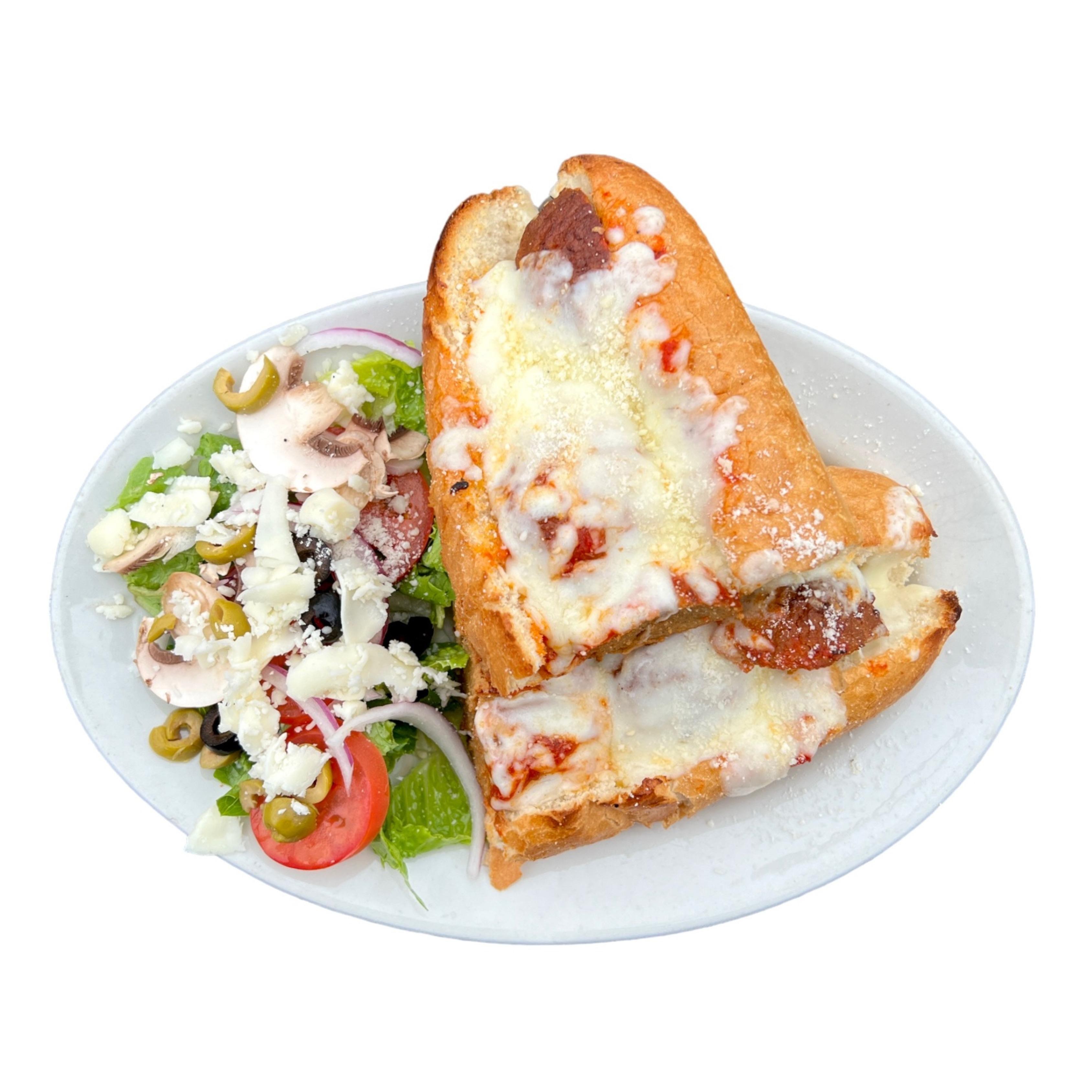 Meatball Parmesan Sub