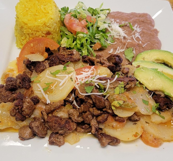 STEAK RANCHERO PLATTER