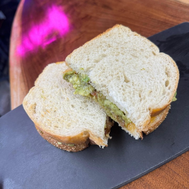 Sourdough Bacon Avocado Toasted Sandwich