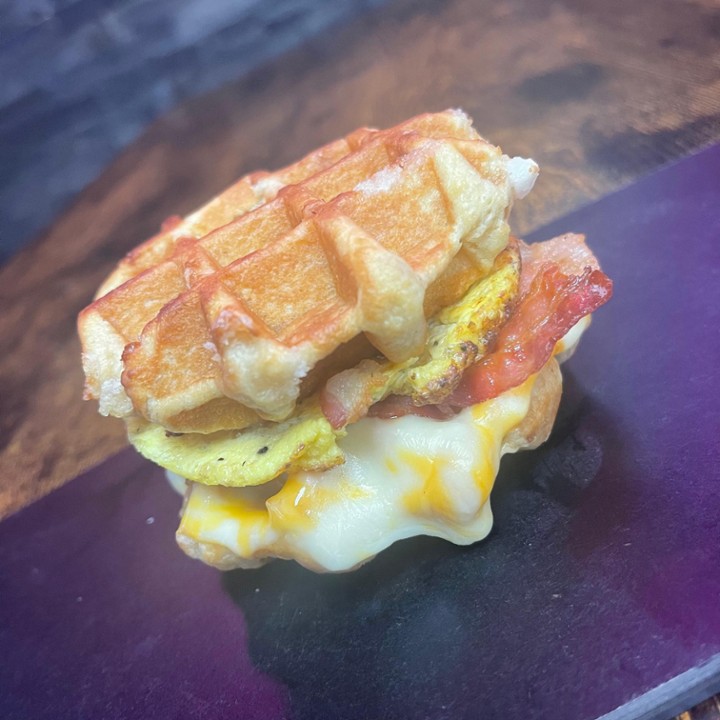 Waffle Breakfast Sandwich