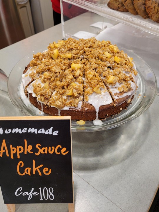 Featured: Homemade Applesauce Cake by the slice!