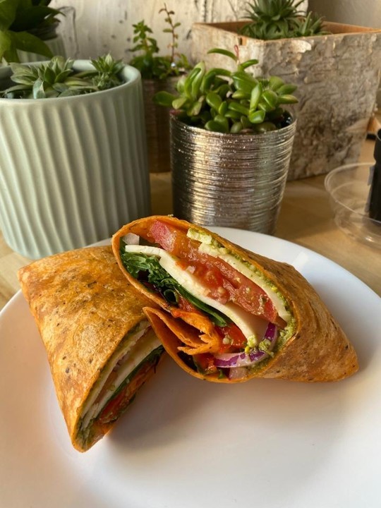 Vegetarian Pesto Wrap