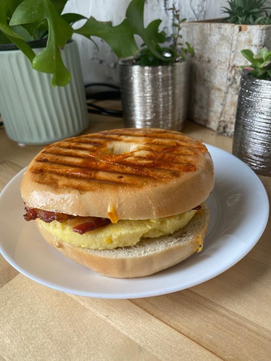 Bacon, Egg, & Cheddar Sandwich