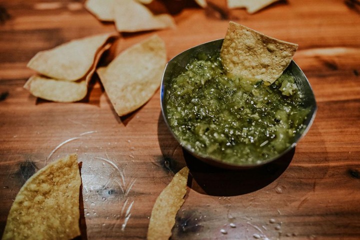 Chips & Salsa Verde