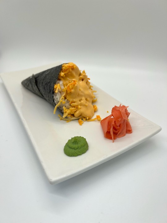 Spicy Kani Hand Roll