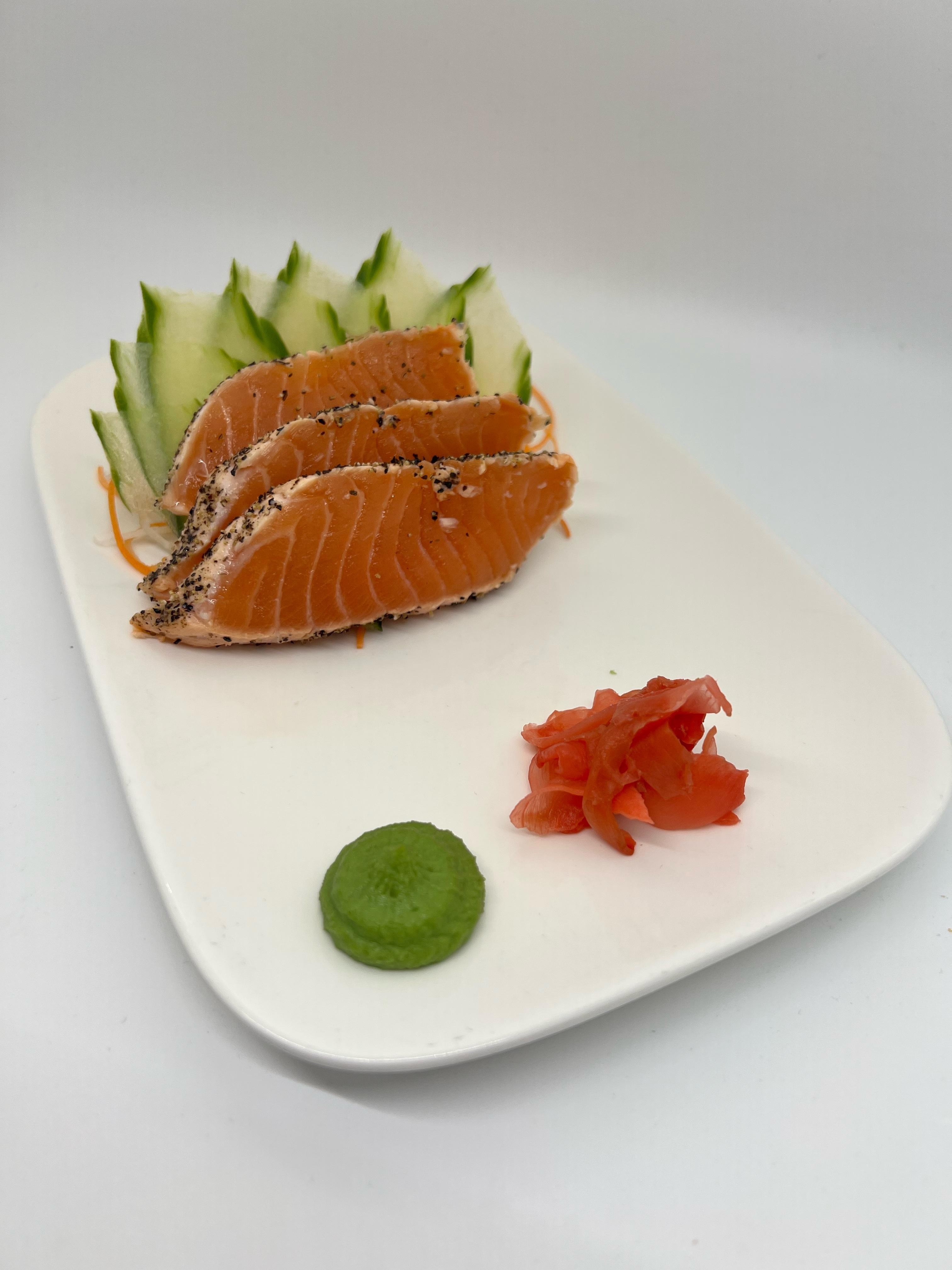 Pepper Salmon Sashimi