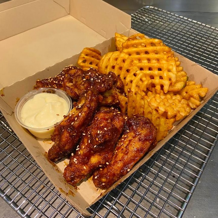 Wings + Waffle