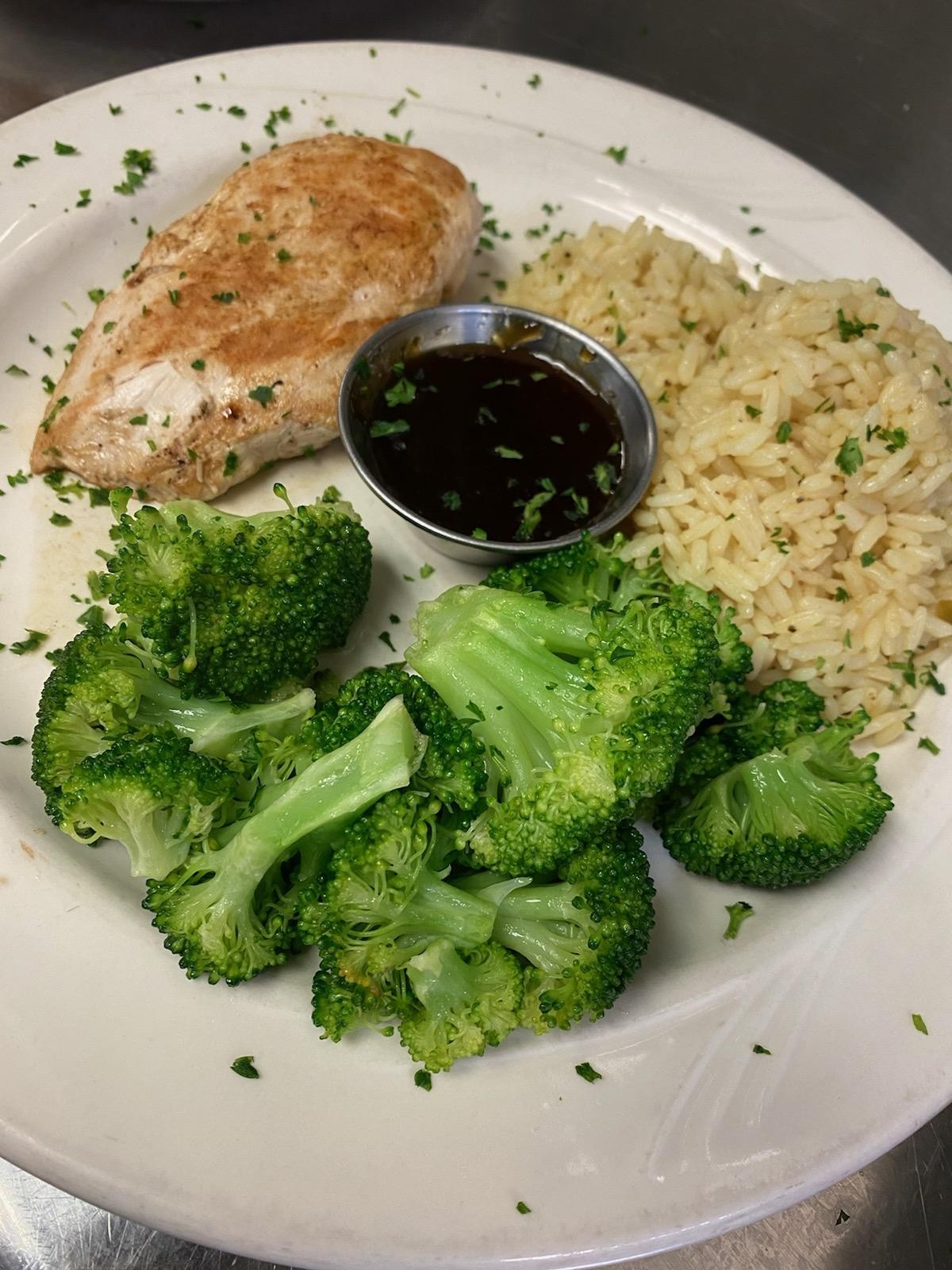Grilled Chicken Dinner