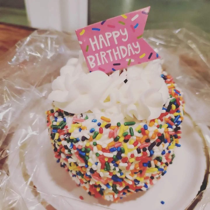 Birthday Donut Cake